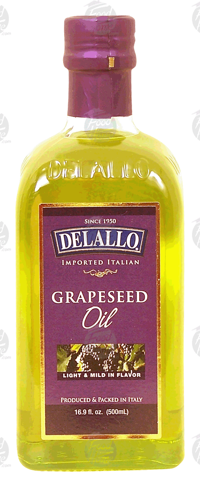 Delallo  grapeseed oil, light & mild in flavor Full-Size Picture